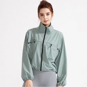 Green Windbreaker